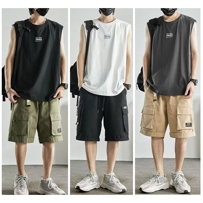 Áo Thun Thể Thao Sát Nách Thời Trang Mùa Hè Cho Nam