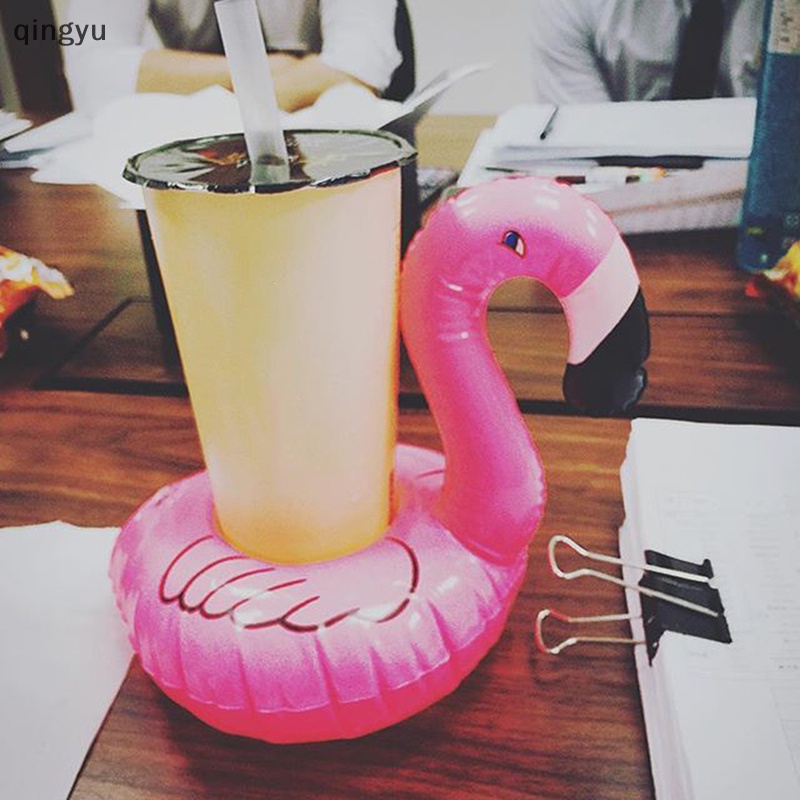 Qingyu Giá Đỡ Cốc Uống Nước Bơm Hơi Sáng Tạo Trang Trí Tiệc