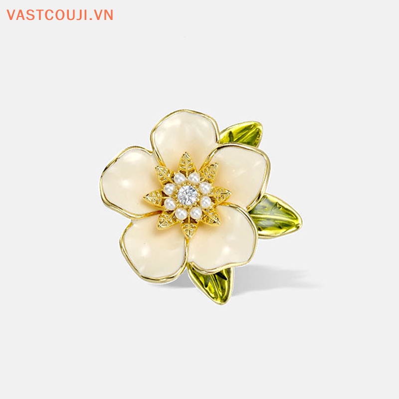 Ghim Cài Áo Hình Hoa / Ngôi Sao Bằng Kim Loại Chống Lóa Thời Trang Cho Nữ