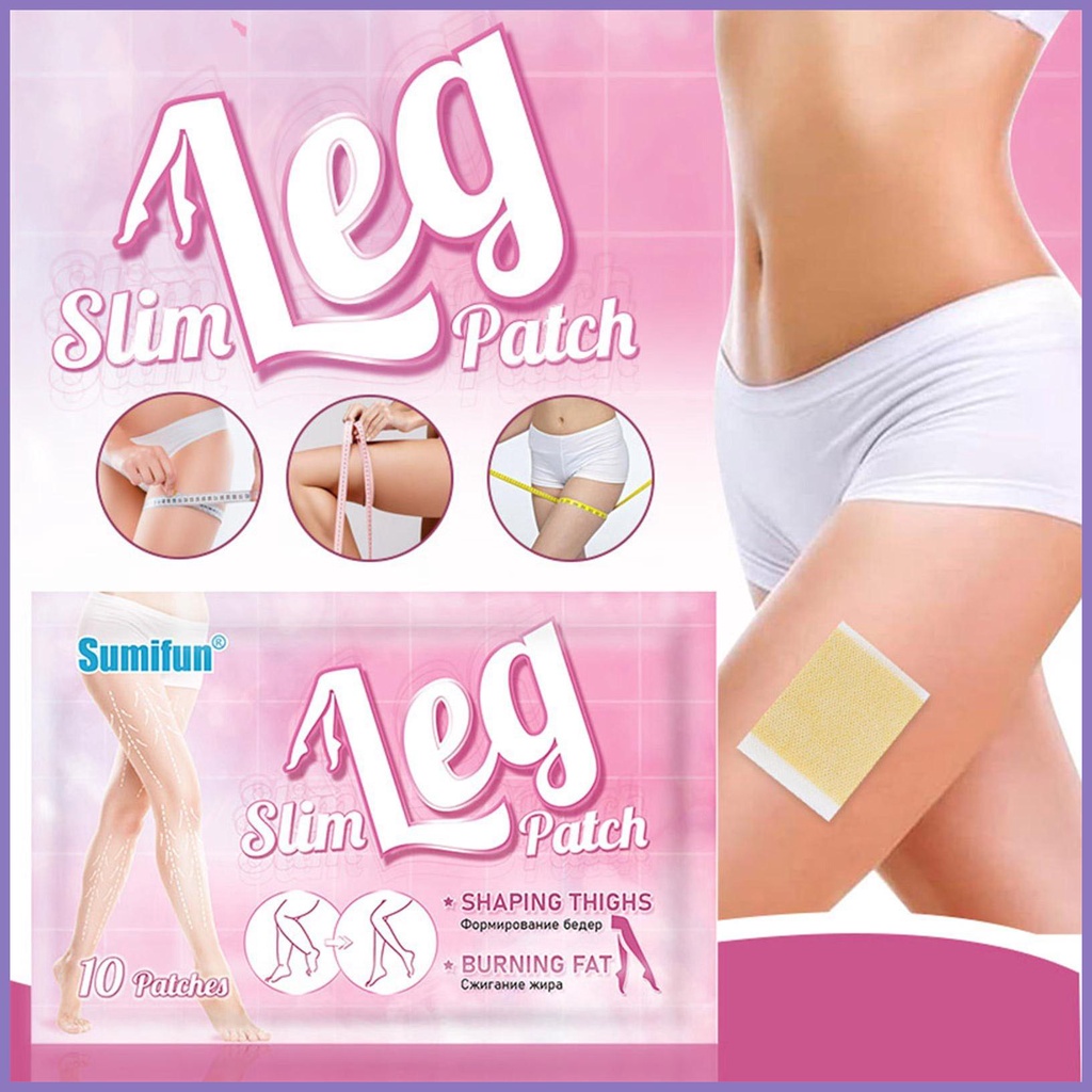 Bộ 10 Miếng Dán Giảm Cân Thoáng Khí Chống Cellulite & nota2vn Cho Nam Và Nữ