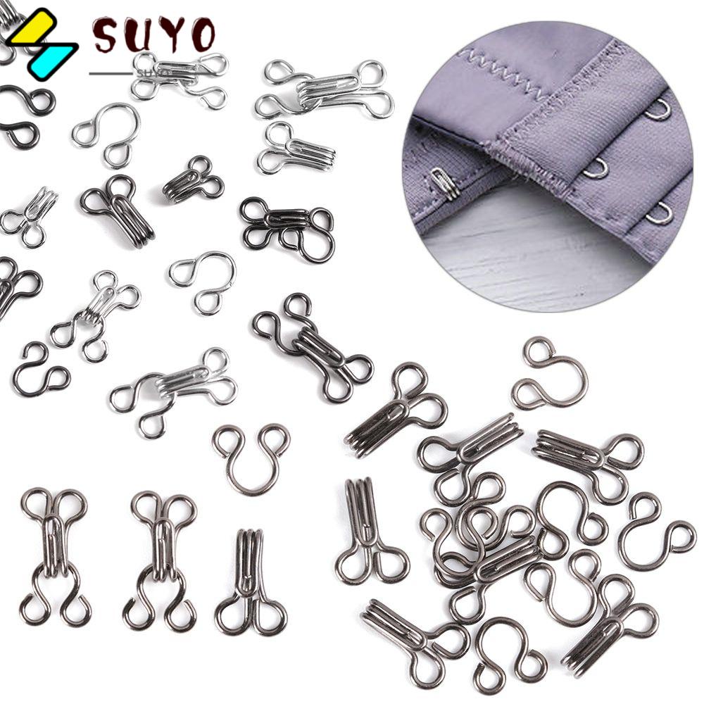 SUYO Set 100 Móc Kim Loại Hỗ Trợ May Vá Đa Năng Tiện Dụng