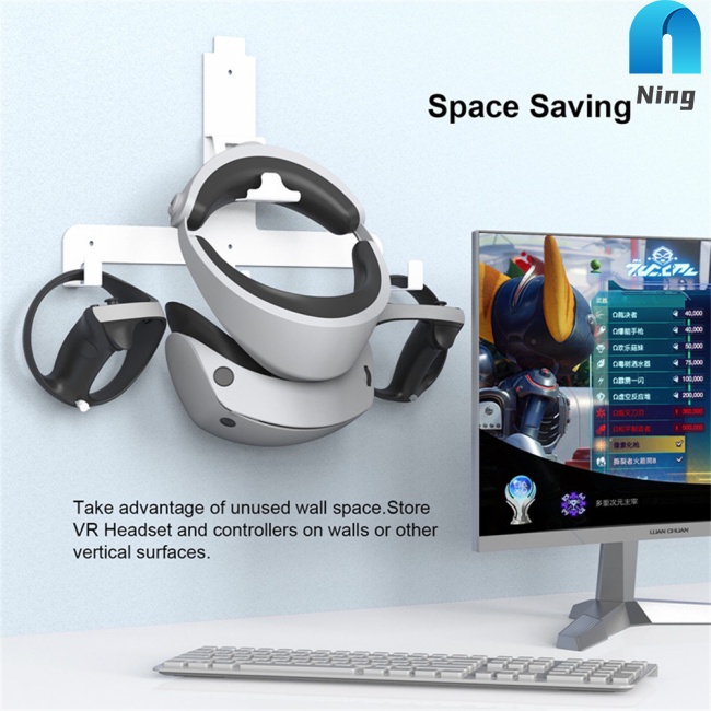 Giá Đỡ Gắn Tường Trưng Bày Tay Cầm Ps5 / Tai Nghe / Điều Khiển Từ Xa