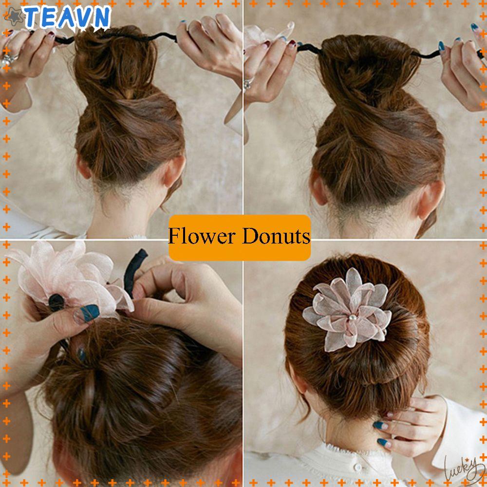 Dụng Cụ Búi Tóc Hình Hoa