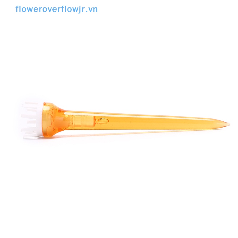 Set 10 tee golf Trong Suốt Nhiều Màu 78mm