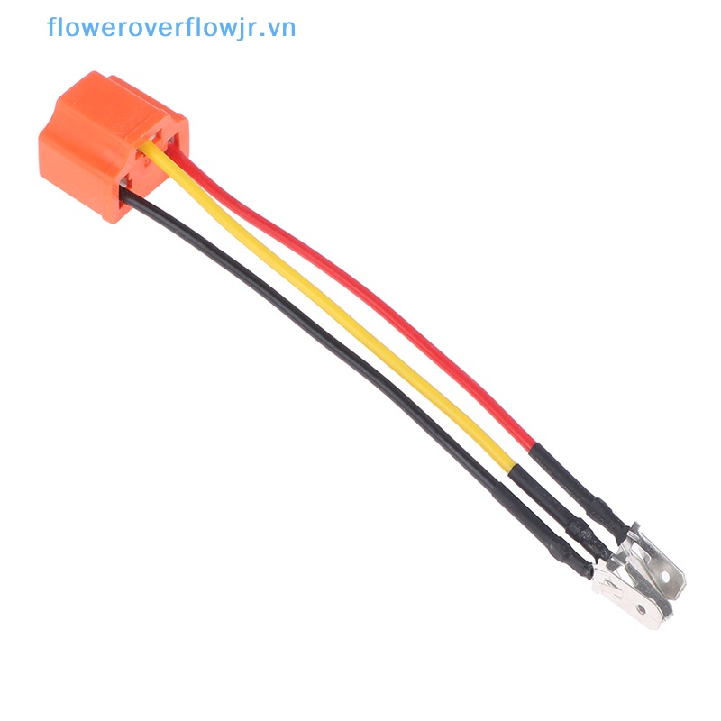 Giá Đỡ Bóng Đèn Pha LED H4 Bằng Sứ Chuyên Dụng Cho Xe Hơi