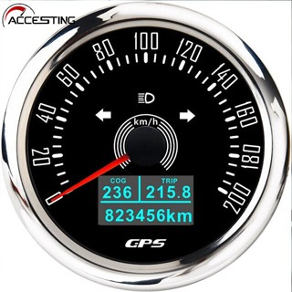 Đồng Hồ Đo Tốc Độ GPS Đa Năng 200 km / h 3 Trong 1 Với 7 Màu