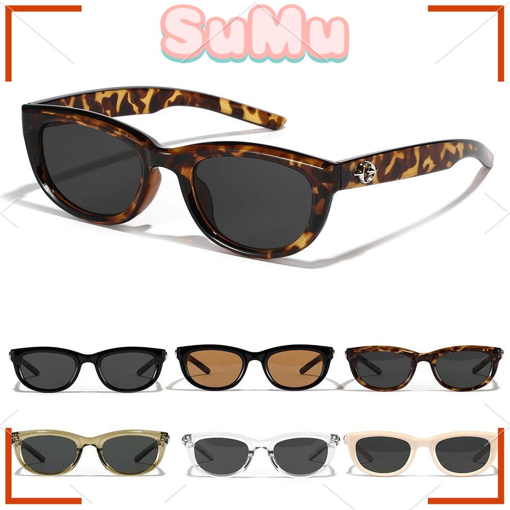 SUMU Kính Mát Vuông Xu Hướng Mới Y2K