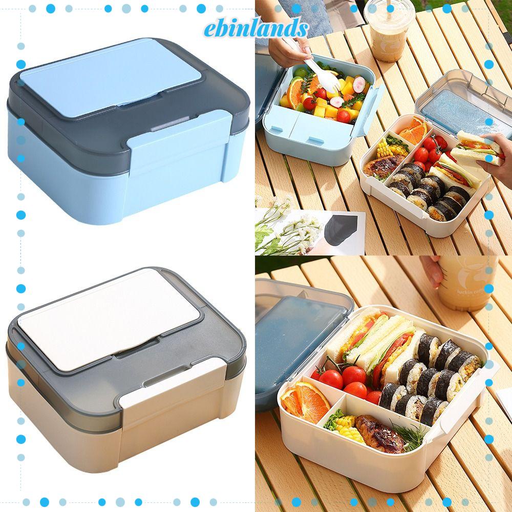 Hộp Đựng Cơm Trưa Chống Rò Rỉ Hình Chữ Nhật Tiện Dụng Cho Học Sinh / Nhân Viên Văn Phòng