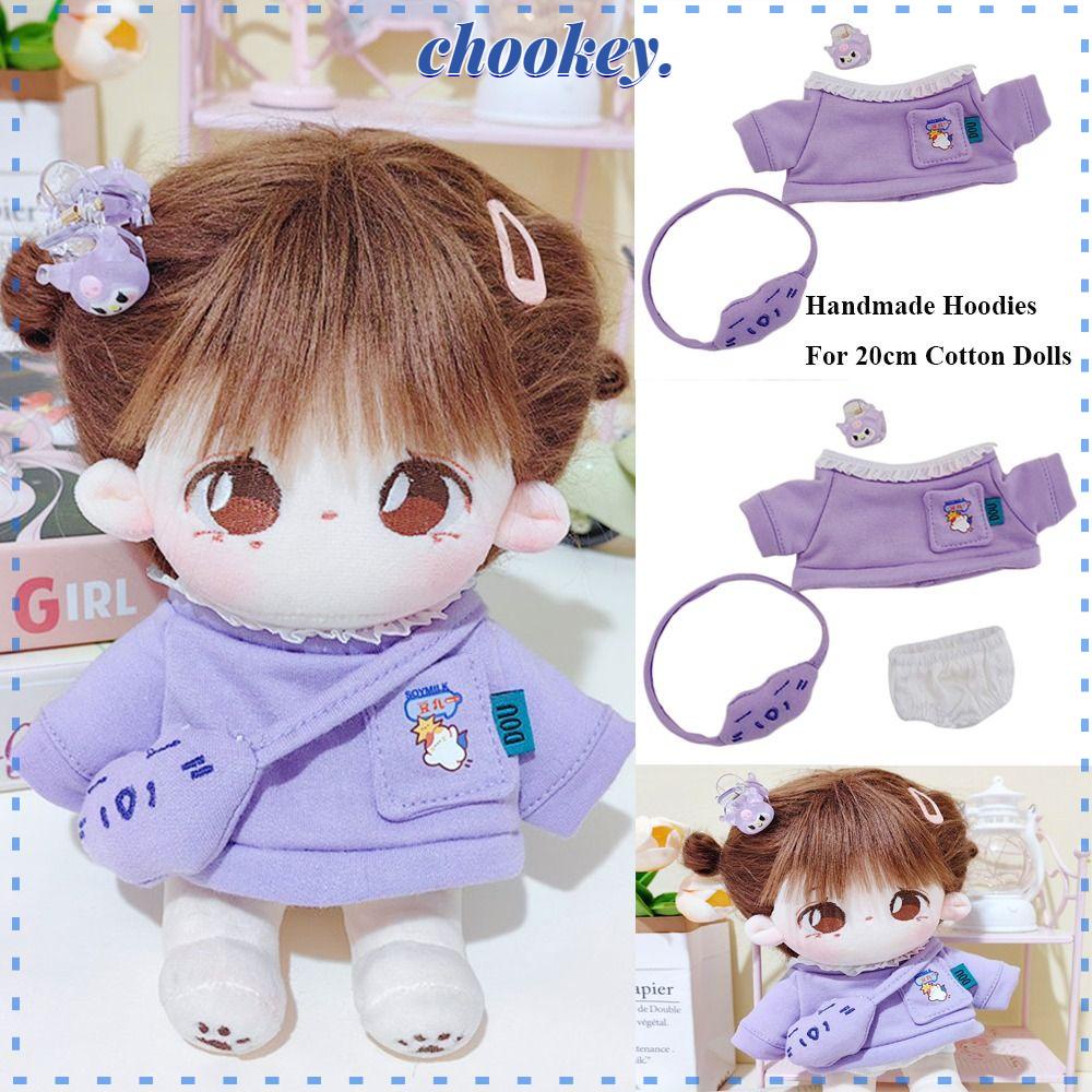 CHOOKEY Áo Hoodies Handmade Dành Cho Búp Bê 1 / 11OB11 20cm 1 / 12BJD