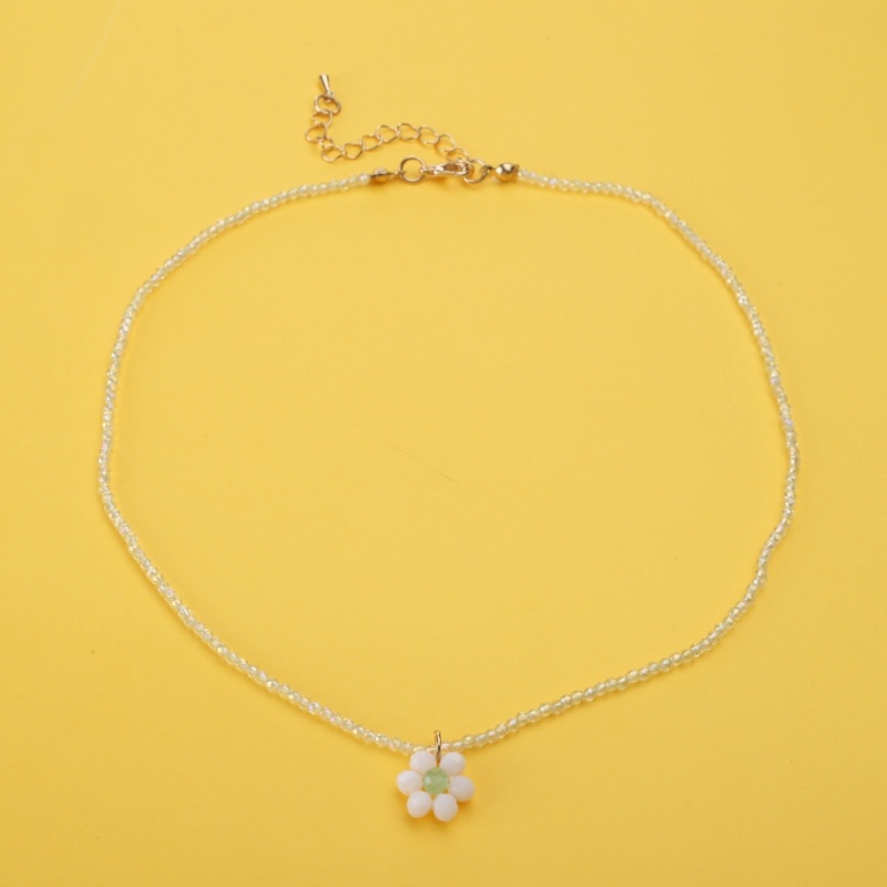 Vòng cổ Chuỗi Hạt Nhiều Màu Sắc Bằng Acrylic Thời Trang Cho Nữ