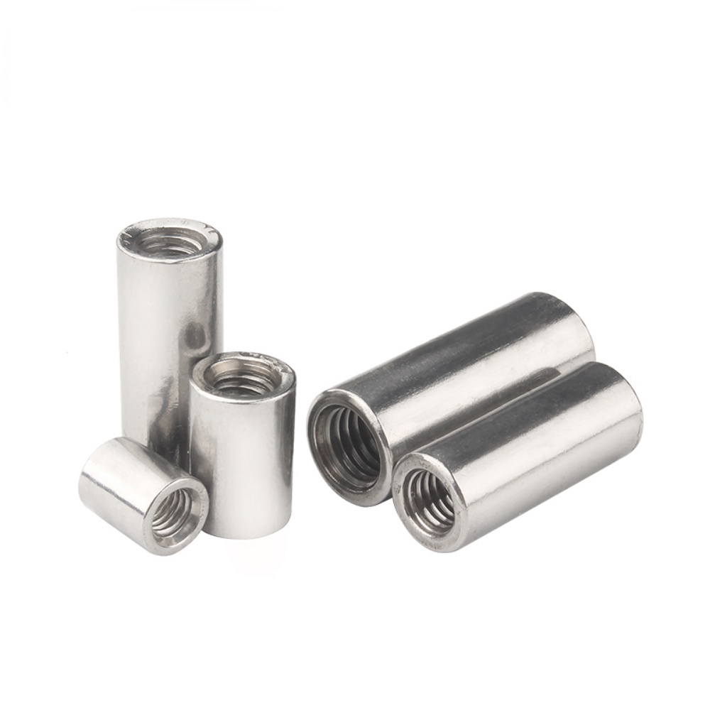 Đai Ốc Hình Trụ Nối Dài SUS304 M8M10M12M20 Chuyên Dụng