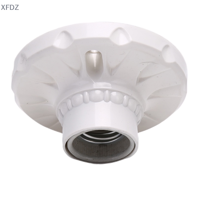 Giá Đỡ Bóng Đèn LED E27 Bằng Sứ Hình Tròn Tiện Dụng