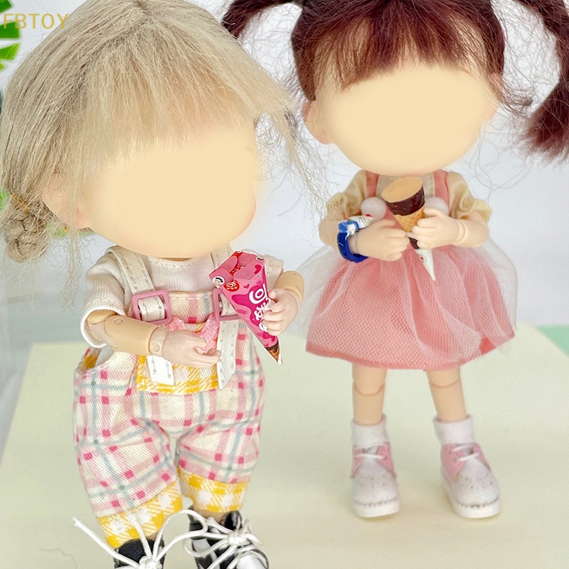 1 Mô Hình Kem Ốc Quế Trang Trí Nhà Búp Bê