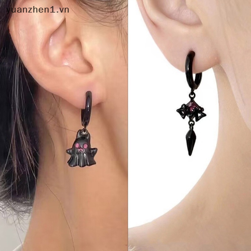 Bông Tai Hình Ma Phong Cách Gothic Ngọt Ngào Thời Trang Cho Nữ ZHEN Y2k