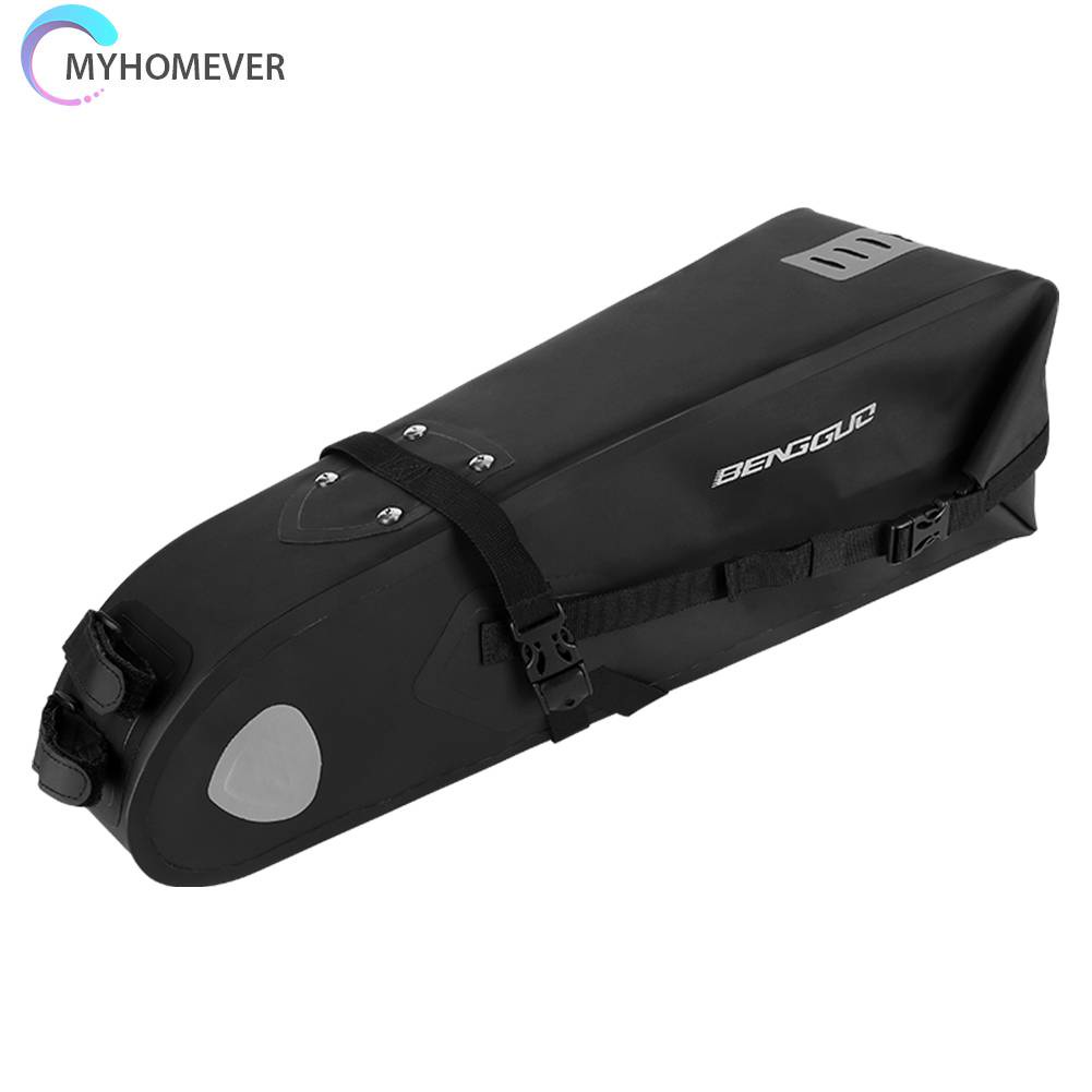 Túi Đựng Đồ Gắn Yên Sau Xe Đạp Leo Núi Gấp Gọn Dung Tích Lớn 10L