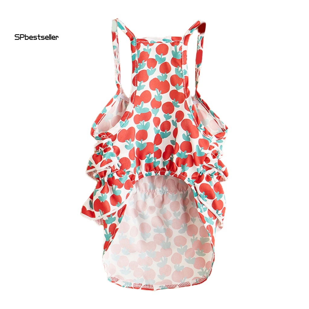 Sp Đầm Hai Dây Đi Hàng Ngày Chụp Ảnh Ngoài Trời Có Thể Mặc Ngoài Trời Cho Cún Rất Tốt Làm Cún Đứng Ra Ngoài