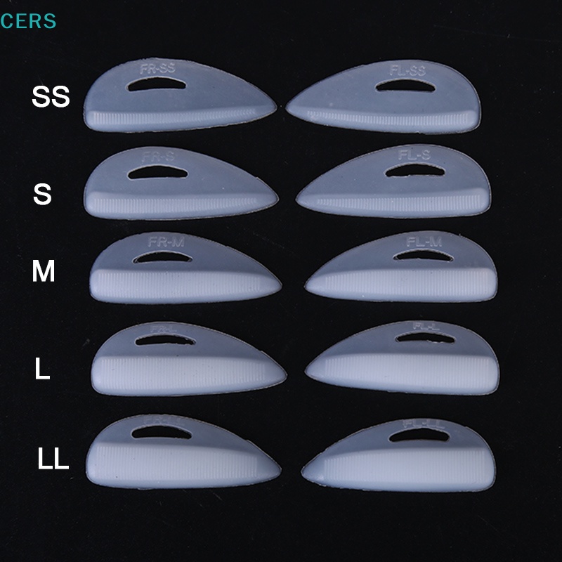 Bộ 10 Miếng Silicone Uốn Cong Lông Mi Tiện Dụng