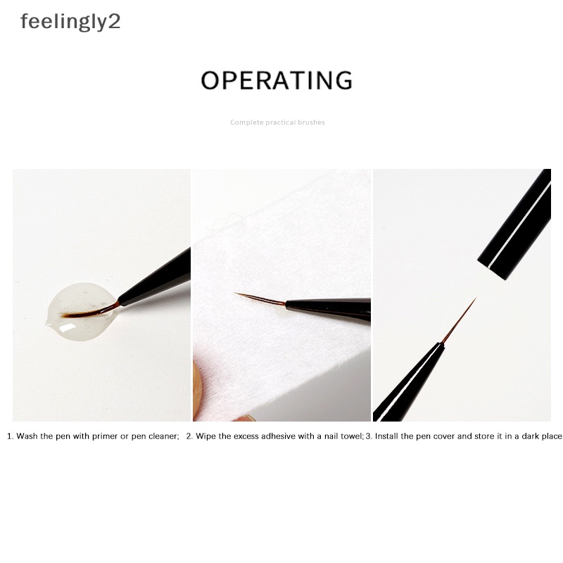 1 Cây Bút Vẽ Móng Tay Bằng Nhựa Chuyên Dụng Cho Salon