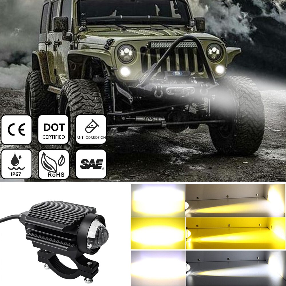 Đèn Pha Led 12V Chuyên Dụng Cho Xe Mô Tô