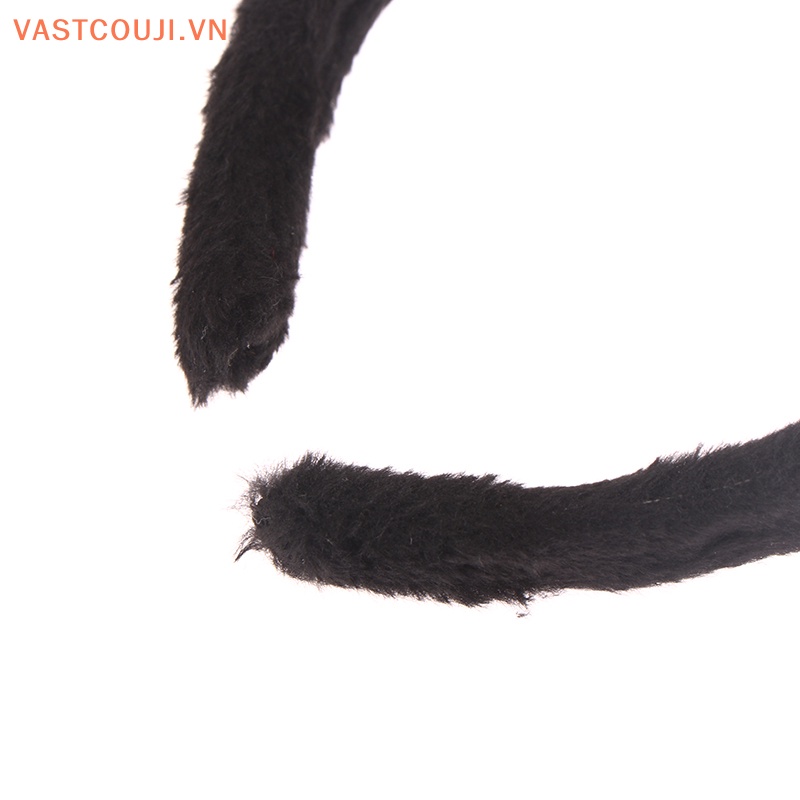 Băng Đô Tai Mèo Nhồi Bông Mềm Mại Hóa Trang Sáng Tạo