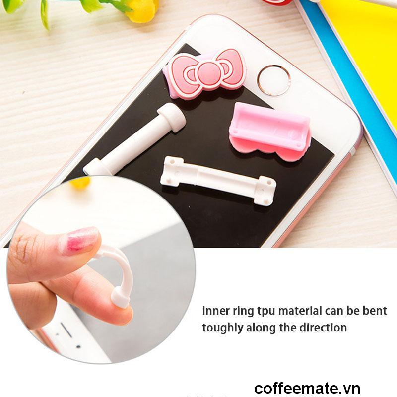 ⚡Nút Gắn Bảo Vệ Dây Cáp Sạc, Tai Nghe Hình Thú Hoạt Hình Ngộ Nghĩnh