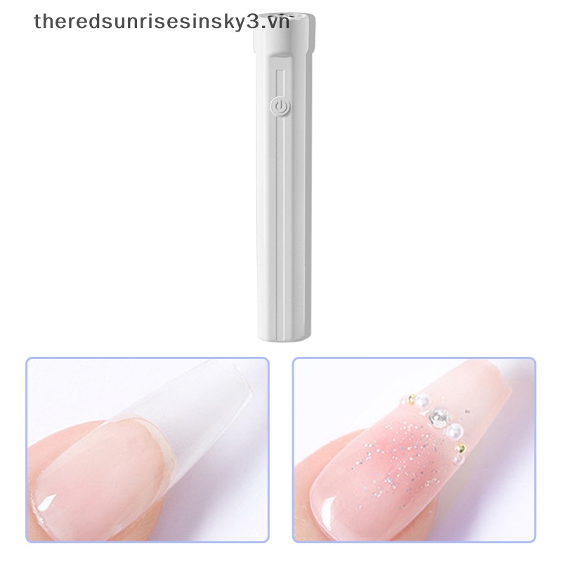 Đèn LED UV Sấy Khô Sơn Móng Tay Siêu Nhanh Sạc USB Thời Trang