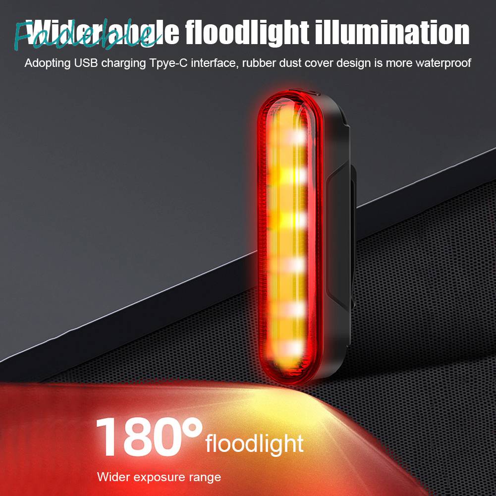 Đèn Phanh Xe Đạp 30LM Cảm Biến Ánh Sáng 450mAh