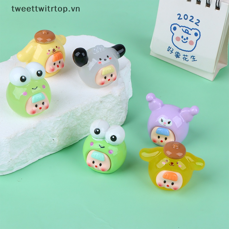 Mặt Dây Chuyền Hình Bé Gái Hoạt Hình 3D Trang Trí Ốp Điện Thoại