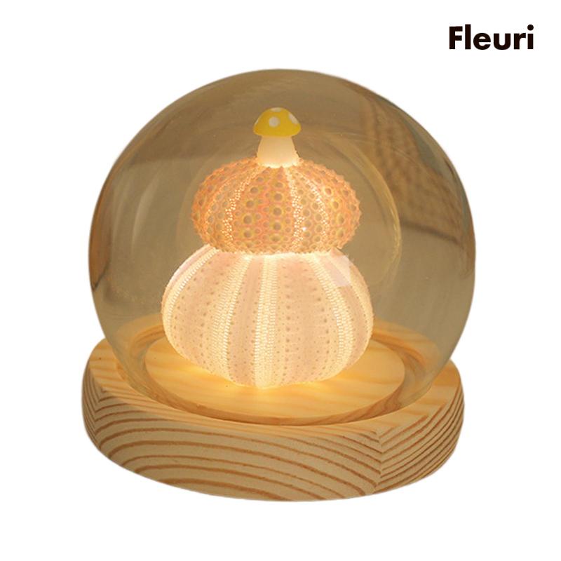 Đèn Ngủ Để Bàn Trang Trí Hình Vỏ Sò