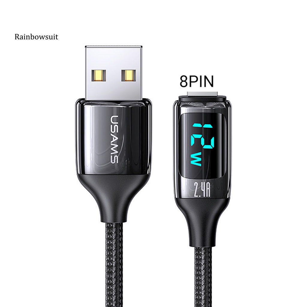 Cáp Sạc Nhanh PD 100W 120cm Bằng Hợp Kim Kẽm Chống Rối Cho Điện Thoại