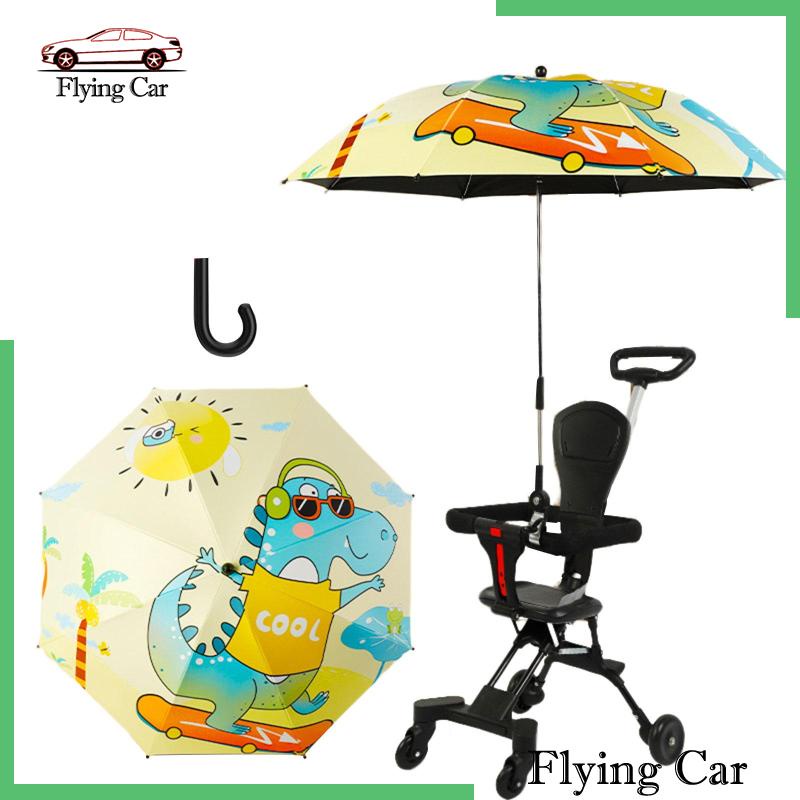Dù Che Nắng 85cm Có Kẹp Gắn Ghế Đẩy Em Bé