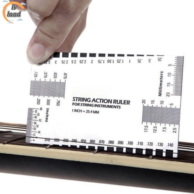 Thước Đo Dây Đàn Baroque Độ Chính Xác Cao Chuyên Dụng Cho Guitar Điện / Guitar Bass