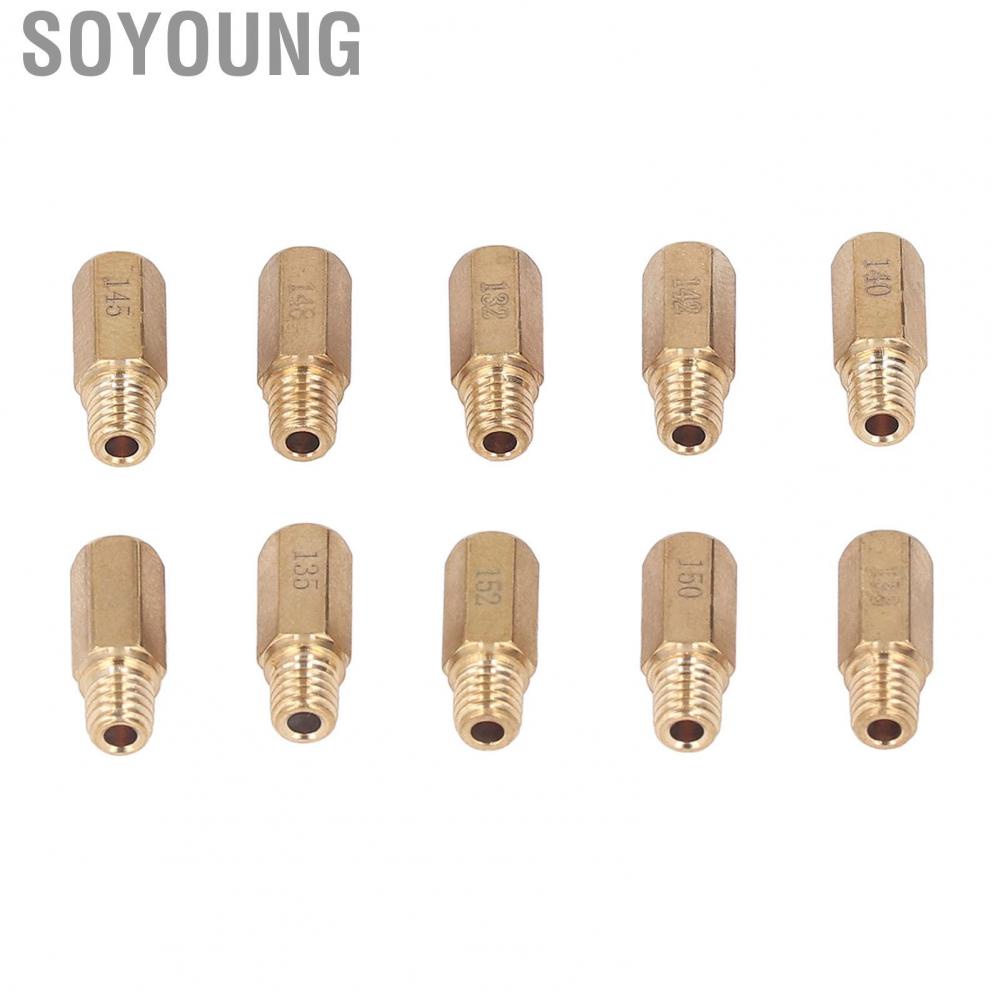 Soyoung Hex Main Jets Carb Professional High Accuracy Strong for Motorcycle