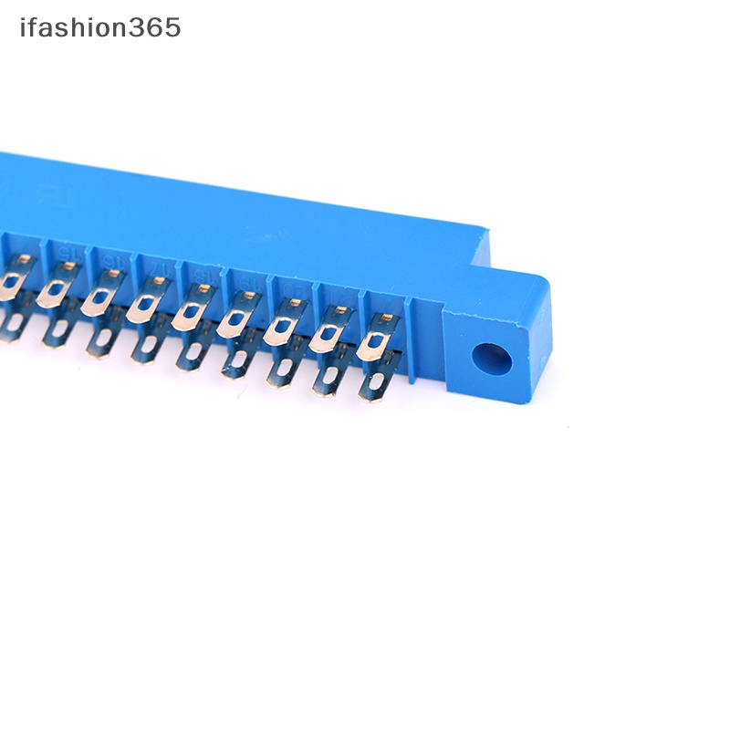 1x Đầu Nối Thẻ PCB Hai Đầu 2 X 22 Pin 44 Pin 3.96mm Màu Vàng