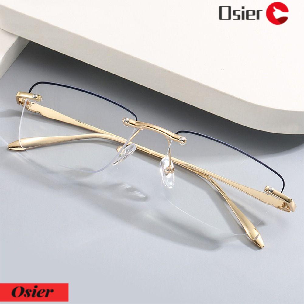 OSIER1 Kính Đọc Sách Chống Ánh Sáng Xanh Thiết Kế Đơn Giản Cho Nam Và