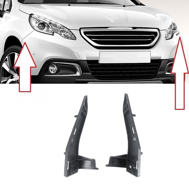 Set 2 Móc Treo Đồ Gắn Cản Trước Xe Hơi Tiện Dụng 1610145680 9678059180 9810028380 Phụ Kiện Chuyên Dụng Dành Cho Peugeot 2008 A94 2014-2018