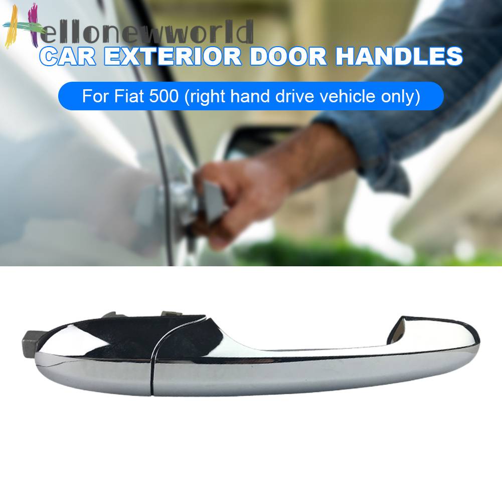Tay Nắm Cửa Mạ Chrome Cho Fiat 500