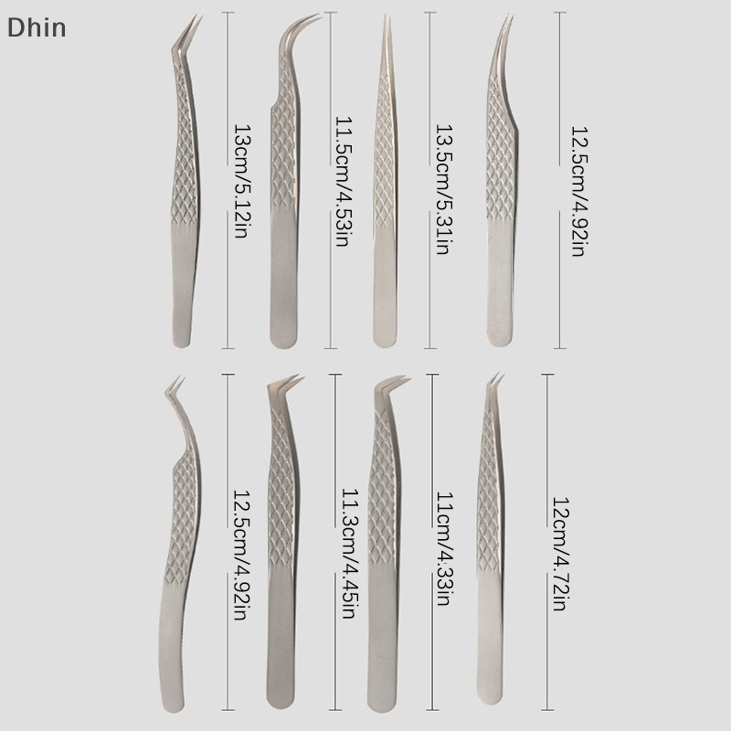 Nhíp Gắn Lông Mi Giả Bằng Thép Không Gỉ Tiện Dụng