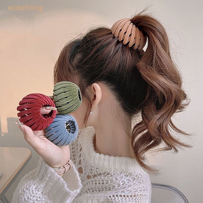 1 Kẹp Tóc Càng Cua Hình Tổ Chim Cho Nam Và Nữ
