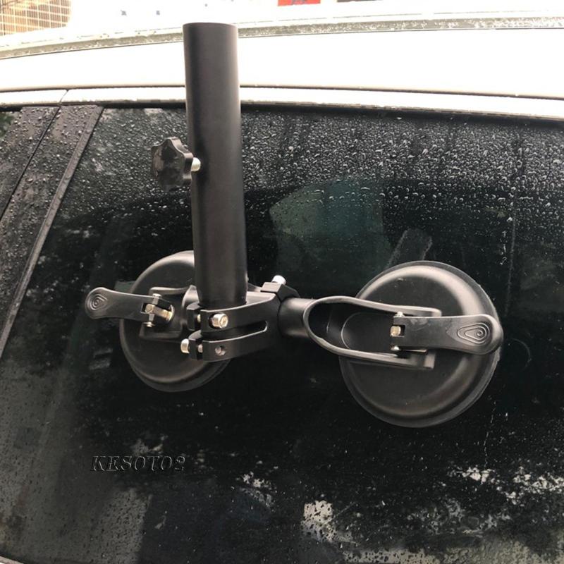 Giá Đỡ Lá Cờ Hai Giác Hút Đôi Thay Thế Chống Mài Mòn Dễ Lắp Đặt Cho Xe Tải SUV