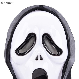 Mặt Nạ Hóa Trang Halloween Hình Ma Kem Đáng Sợ