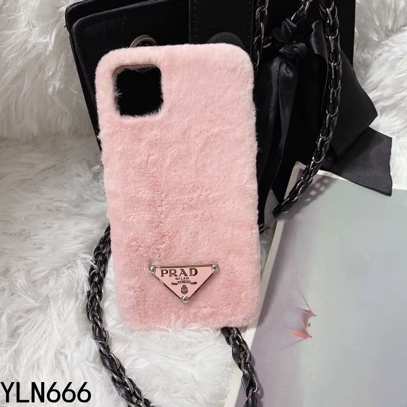 Ốp Điện Thoại Lông Nhung Màu Hồng Cho Iphone 14 PRO MAX 13 PRO MAX 12 11 PRO MAX 12 Mini 13 Mini X Xs MAX Xr 6 6S 7 8 14 PLUS