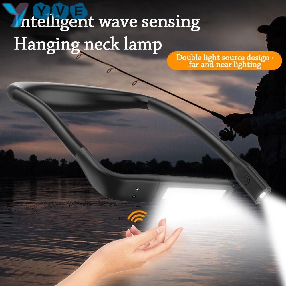 YVE Đèn Đọc Sách Đeo Cổ Linh Hoạt Có Thể Sạc Lại Bằng Cổng USB