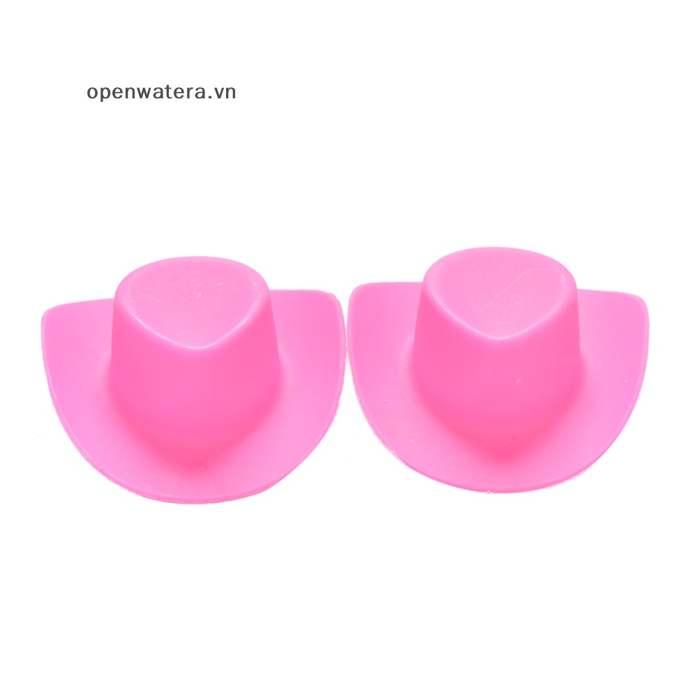 Set 1 Nón Cao Bồi Màu Hồng Dành Cho Búp Bê Barbie