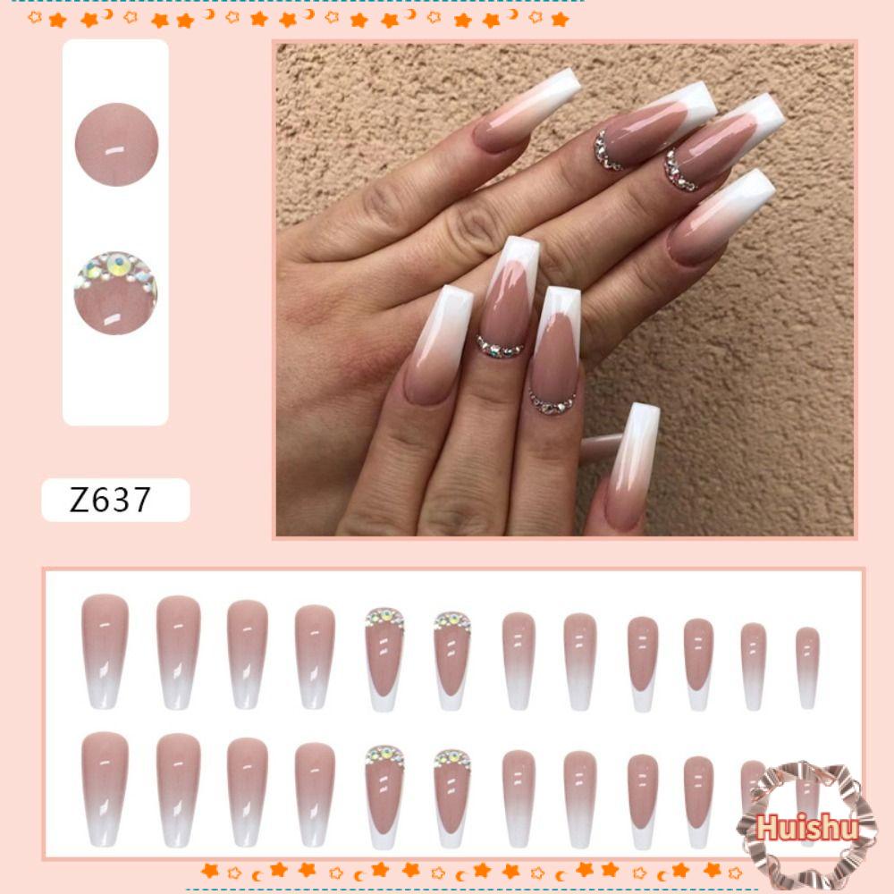 HS Set 24 Móng Tay Giả Có Thể Tháo Rời