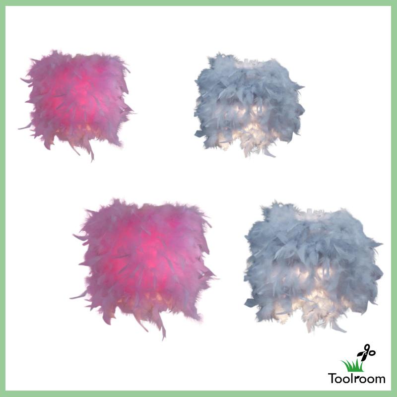 Vỏ Bọc Đèn Trần Hình Lông Vũ Trang Trí Phòng Khách / Tiệc Tùng