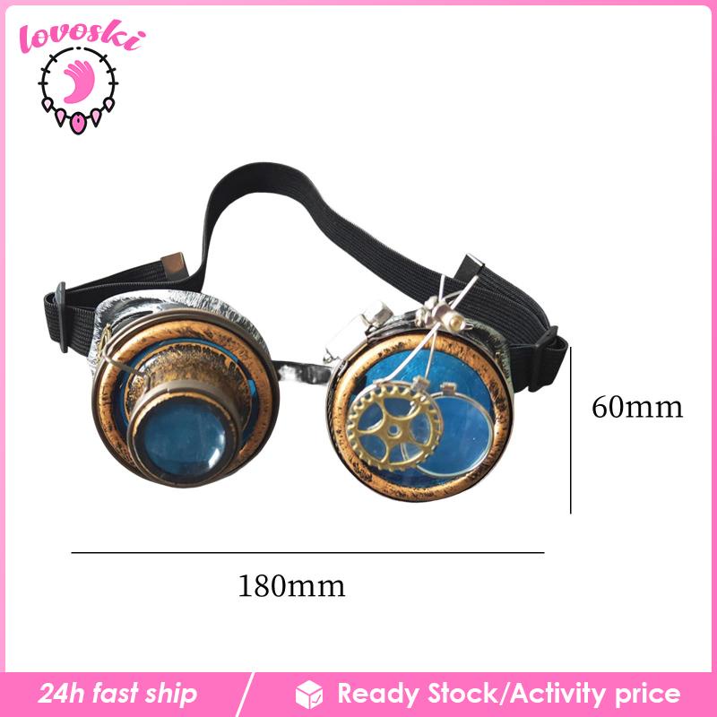 Kính Mát Thời Trang Steampunk Phong Cách Punk Gothic Cho Nam Và Nữ