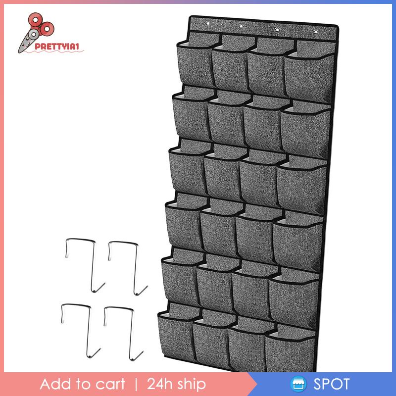 Túi Treo Tường Đựng Giày 24 Ngăn Tiện Lợi