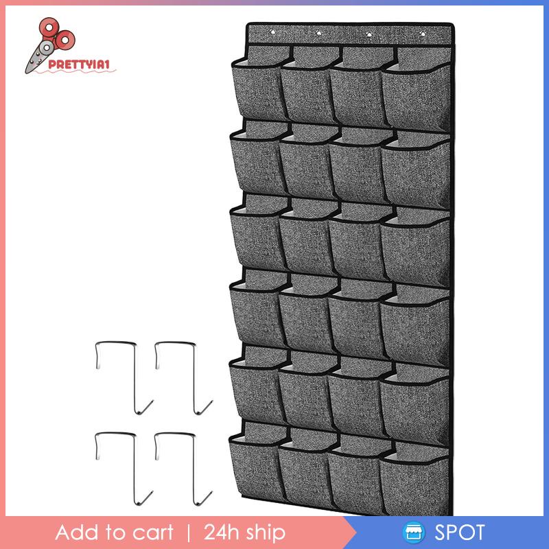 Túi Treo Tường Đựng Giày 24 Ngăn Tiện Lợi