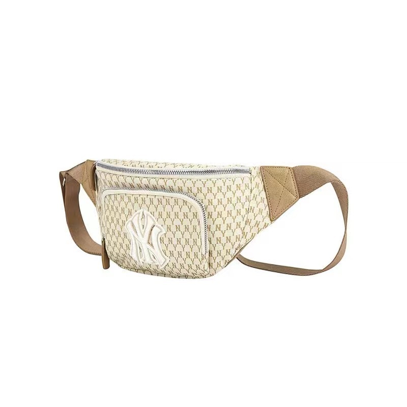 Túi Đeo Trước Ngực Thêu Chữ ny Phong Cách Retro Hàn Quốc Dễ Phối Đồ Cho Nam Nữ